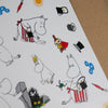 Moomin Bundle zápisník + tužky + samolepky
