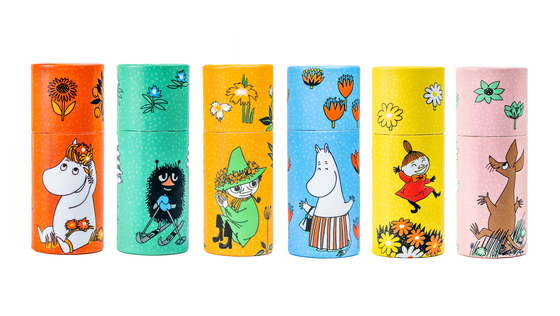 Balzám na rty Moomin - včelí vosk s měsíčkem & medem (Sniff)