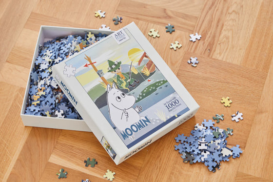 Puzzle Muminci - Moomins on Bridge Art Puzzle 1000 ks