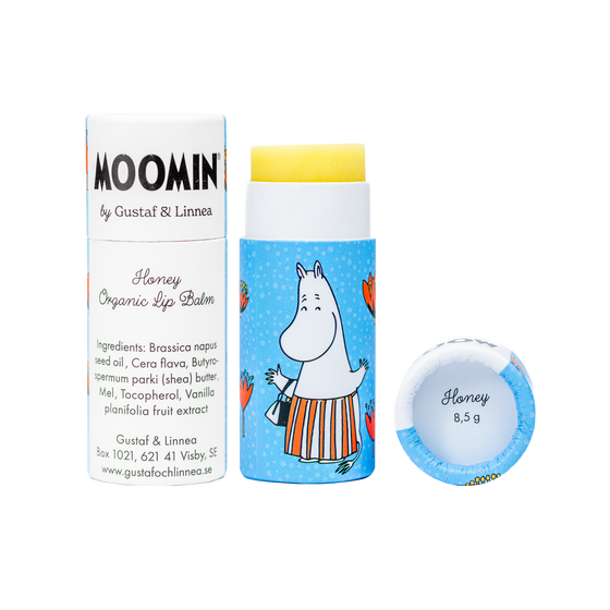 Balzám na rty Moomin - včelí vosk s medem (Moominmamma)