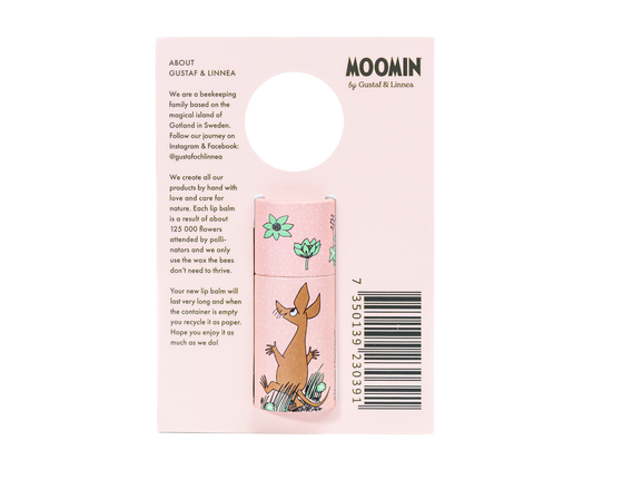 Balzám na rty Moomin - včelí vosk s měsíčkem & medem (Sniff)
