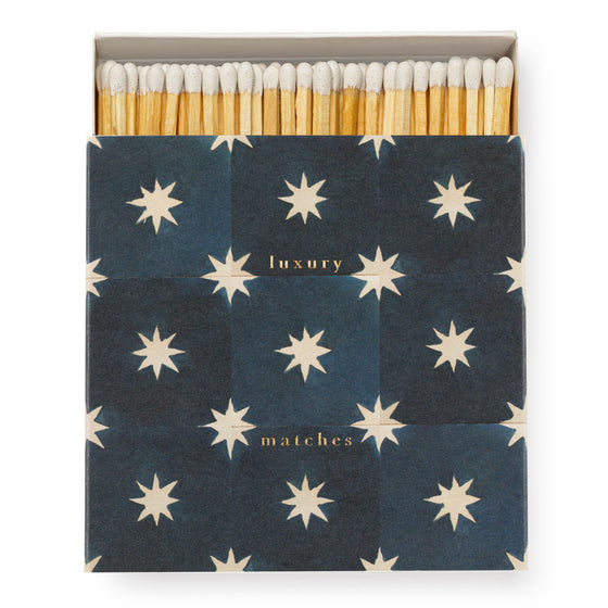 Designové velké zápalky Navy Star Tile