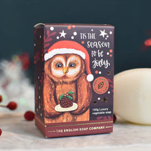  Tuhé minimýdlo vánoční sova - Christmas Owl