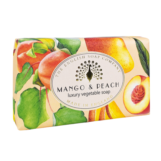 Tuhé mýdlo mango & broskev - Vintage Mango and Peach