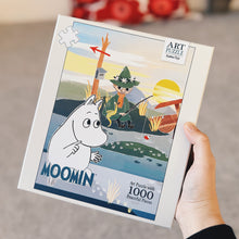  Puzzle Muminci - Moomins on Bridge Art Puzzle 1000 ks