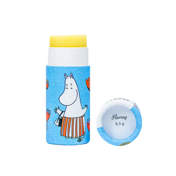 Balzám na rty Moomin - včelí vosk s medem (Moominmamma)