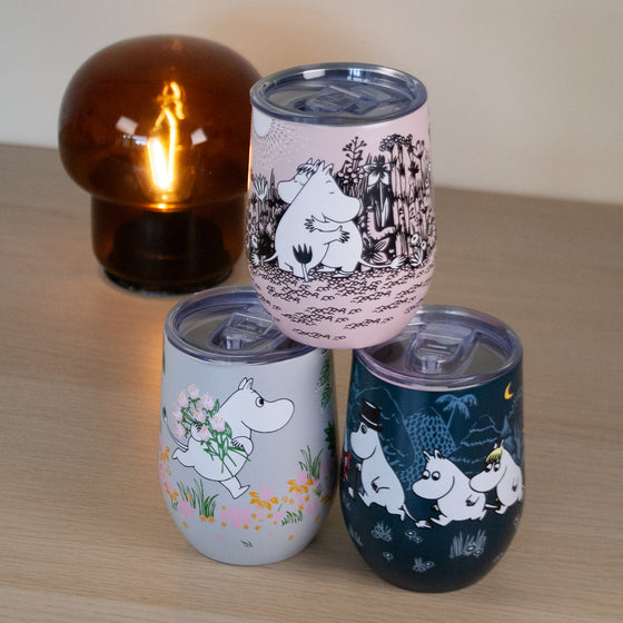 Cestovní termohrnek Muminci - Moomin Love