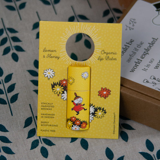 Moomin Bundle klíčenka + balzám na rty + gumídci