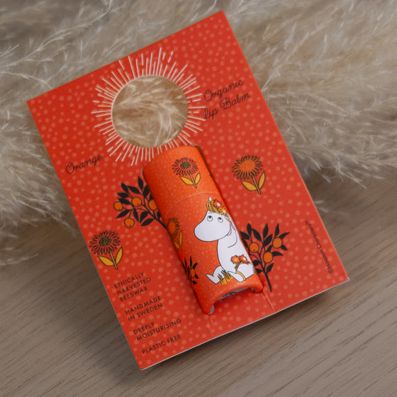 Balzám na rty Moomin - včelí vosk s pomerančem (Snorkmaiden)