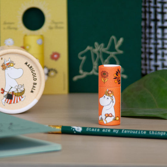 Balzám na rty Moomin - včelí vosk s pomerančem (Snorkmaiden)