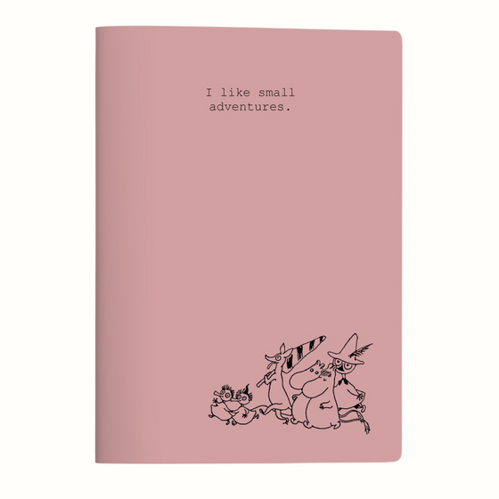Sešit Moomin I Like Small Adventures