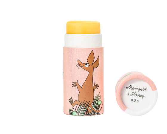 Balzám na rty Moomin - včelí vosk s měsíčkem & medem (Sniff)