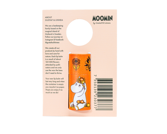 Balzám na rty Moomin - včelí vosk s pomerančem (Snorkmaiden)