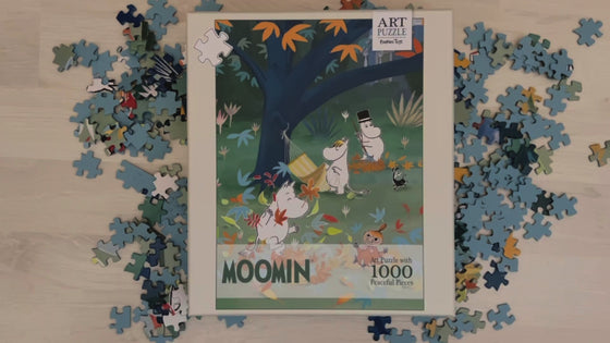 Puzzle Muminci - Moomins Play in the Forest Art Puzzle 1000 ks