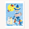 Pohlednice Muminci - Moomin Snufkin Dance