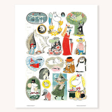  Miniplakát Muminci - Moomin Characters