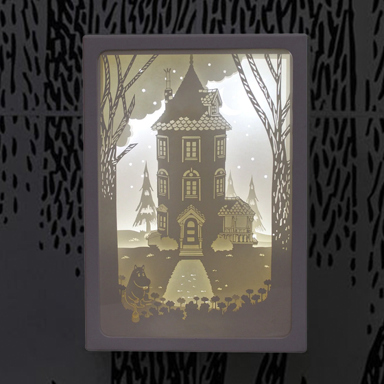 Shadow Box Muminci - Moomin Night