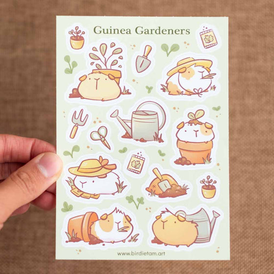 Samolepky Guinea Gardeners