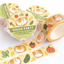  Washi páska Veggie Party