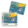Puzzle Muminci - Moomin Art Puzzle 1000 ks modré