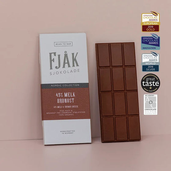 Dárkové balení čokolád Nordic Flavour Box bio