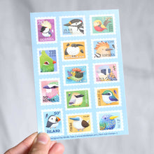  Samolepky Bird Stamps