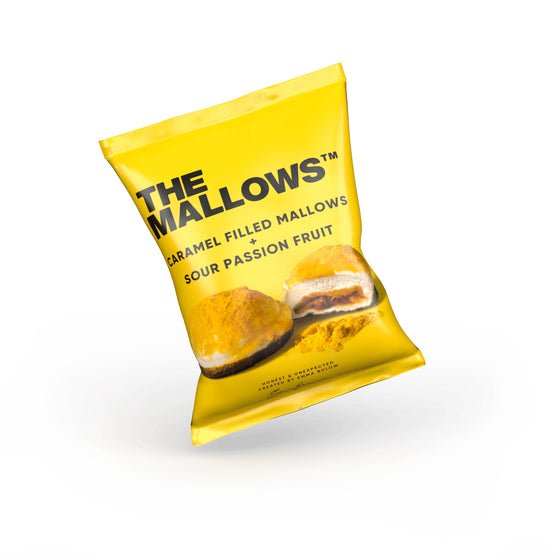 Marshmallows Caramel & Sour Passion Fruit
