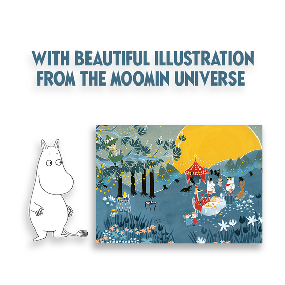 Puzzle Muminci - Moomin Art Puzzle 1000 ks modré