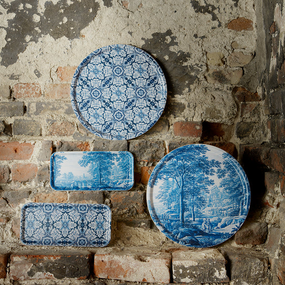 Utěrka z organické bavlny Dutch Tiles