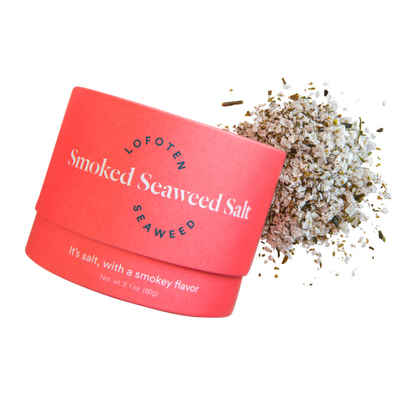 Uzená sůl s mořskými řasami Smoked Seaweed Salt bio