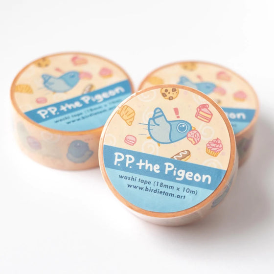 Washi páska Pigeon & Pastries